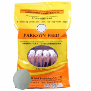 Concentrated feed for fat pigs